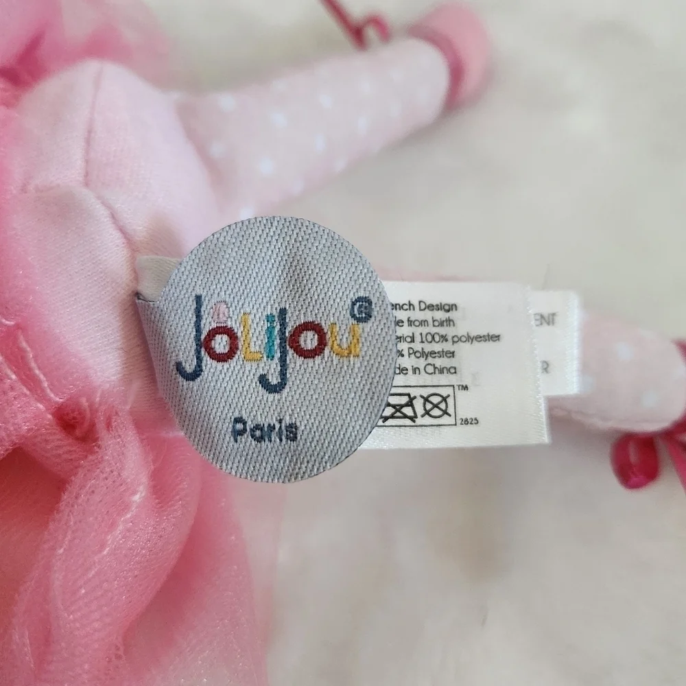 JoliJou Paris Les Tutus De Doudou Little Tutu Pink French Ballerina Doll
